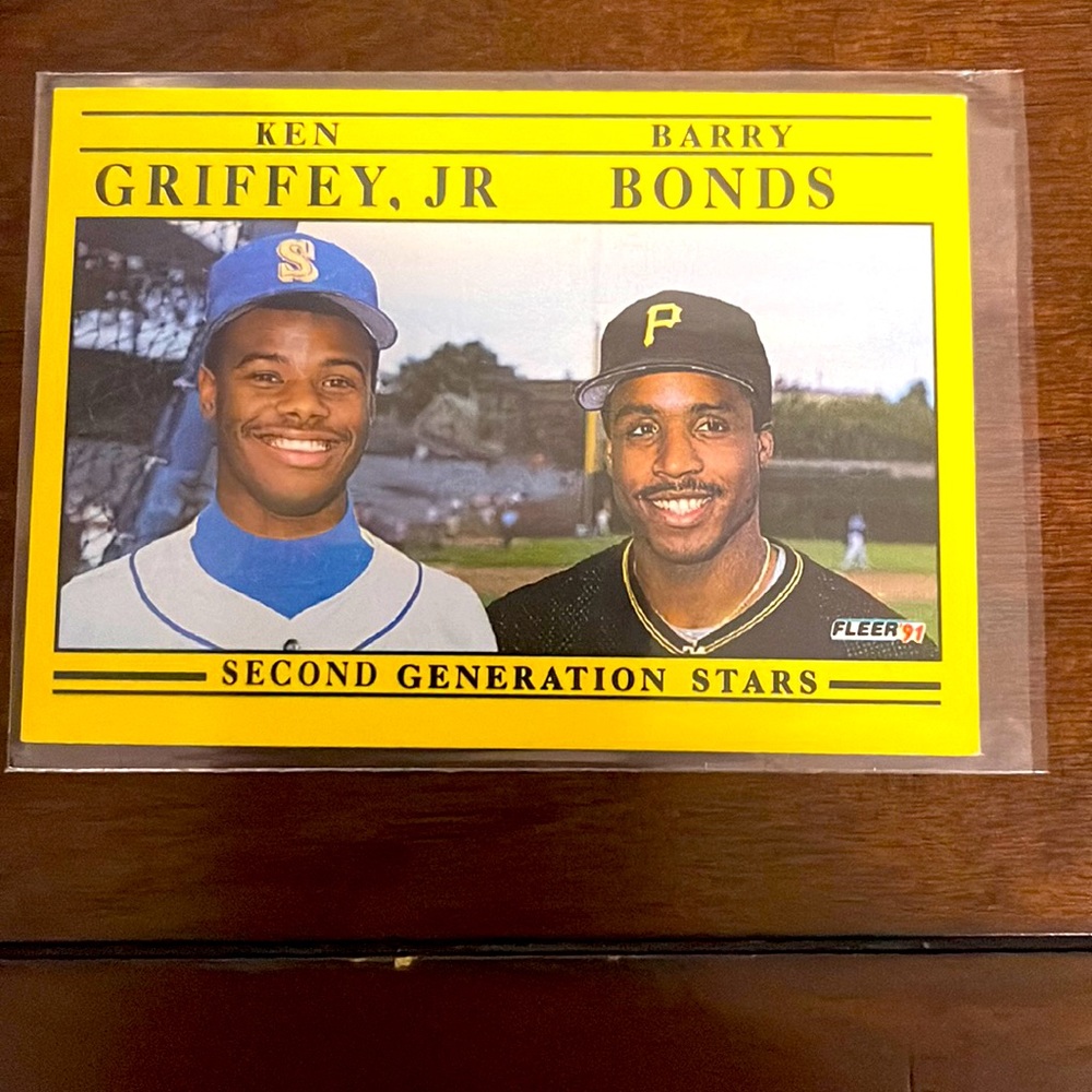 Fleer 91 Second Generation Stars Mint Condition Baseball Card